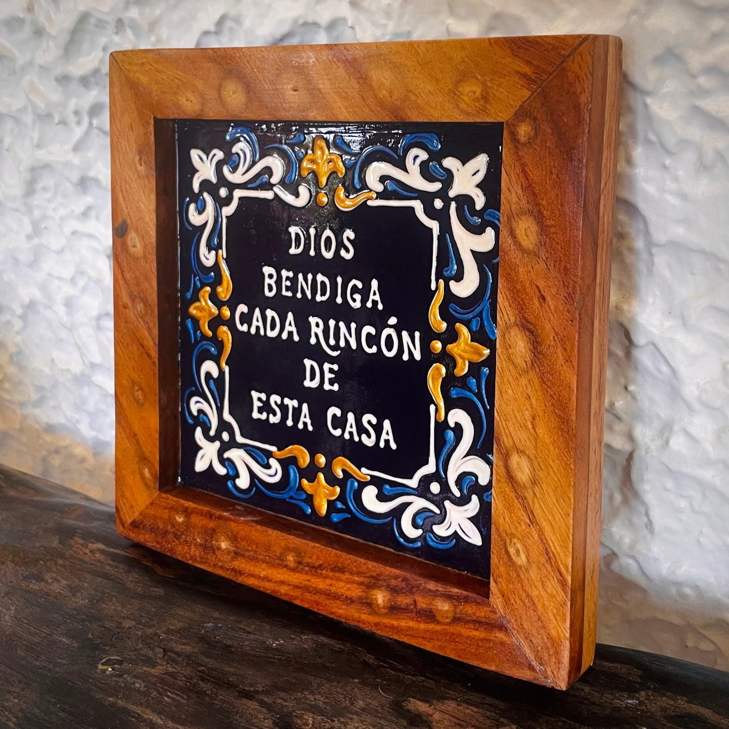 "Dios Bendiga Cada Rincon De Esta Casa" - Cuadros Decorative Frame