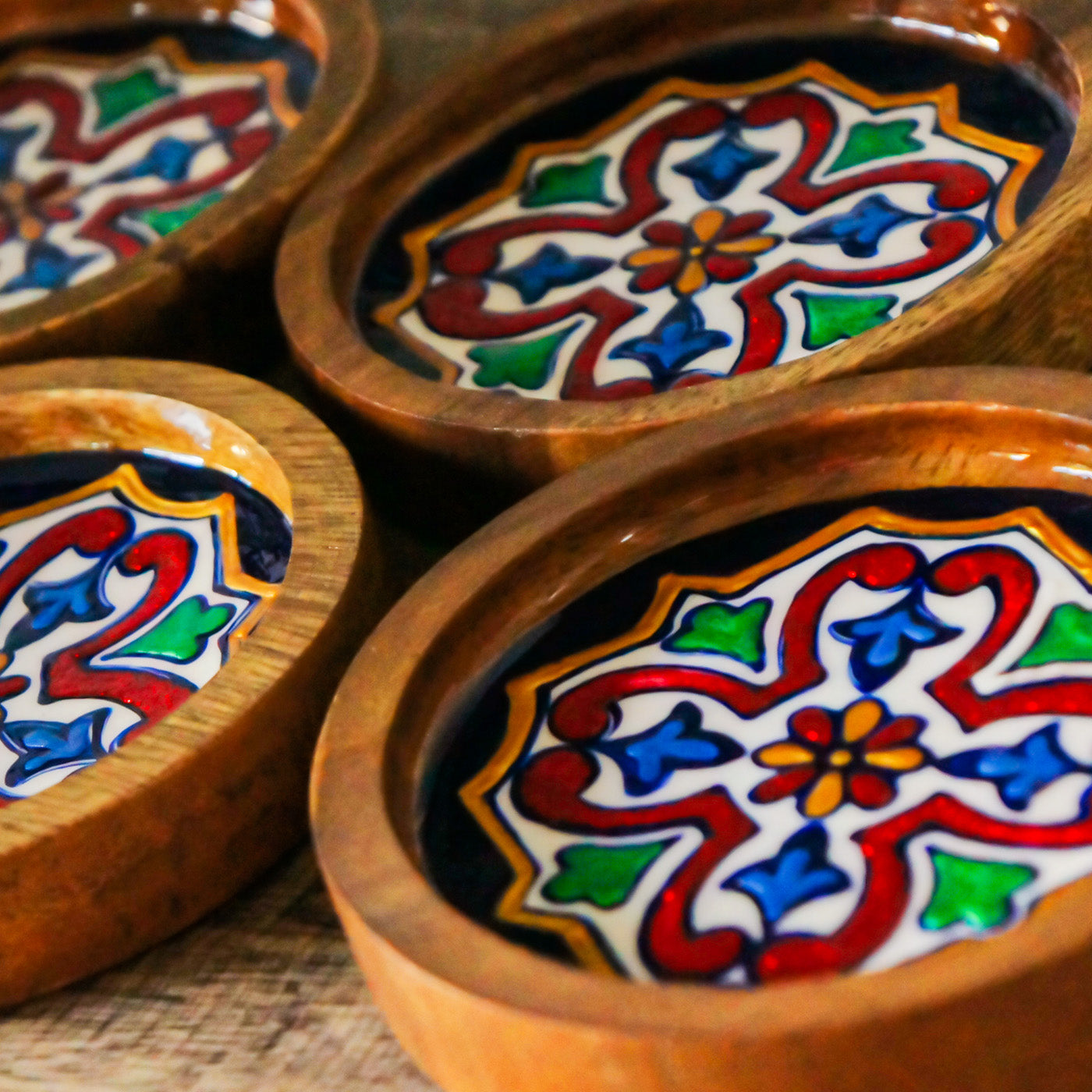 Granada - Set of 4 Bar Coasters